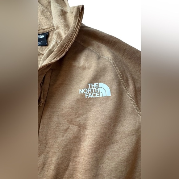 🏔️The North Face CANYONLANDS Hoodie Fleece Jacket Men’s NF0A5G9U Tan - Picture 4 of 12